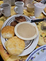 Biscuits and Gravy Fried Tenderloin